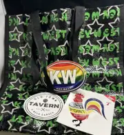 Key West Republic FL Tote Decal Set Southernmost Point Pride Rooster Old Town