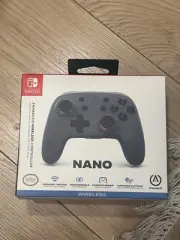 Nintendo Switch NANO Enhanced Wireless Controller (Grey Neon) *NEW*