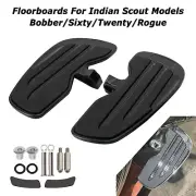 Rider Floorboards For Indian Scout/Bobber/Sixty/Twenty/Rogue 2015-25 Footboards