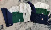 9 BOYS School Uniform Shirts Polos Jacket French Toast Wonder Nation Size 7 NEW