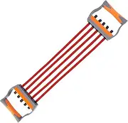 Ueasy Adjustable Chest Expander 5 Ropes Resistance Exercise System Bands Strength Trainer for Home Gym Muscle Training Exerciser
