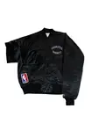Vintage Starter Charlotte Hornets Satin Jacket Size Large Back Patch 80s 90s Vtg