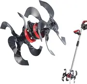 ATV Disc Harrow - Balanced Sturdy Garden Plow | Erosion-Resistant Precision Lawn Scarifiers Weeding Wheel for Garden Farm Orchard Field Agriculture Landscaping