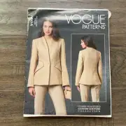 VOGUE PATTERNS V1751 Womens Jacket Size 8-16 Uncut Sewing Pattern