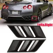 Fit 2017+ Nissan R35 GT-R GTR Rear Bumper Diffuser Vent Grille Left&Right