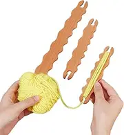 Wooden Weaving Marker - Small Stick Shuttle Weaving Rods | Knitting Tools for Beginners, Handmade Crafts, Wedding Programs
