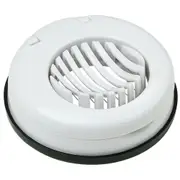 Cuisena Deluxe Mushroom & Egg Slicer Hard Boiled Kitchen Cutter White/Black
