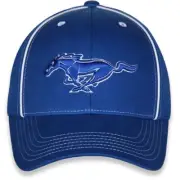 Blue on Blue Ford Mustang Running Horse Hat * Ships Worldwide & FREE to the USA!