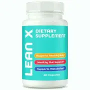 Lean X Fat Burner Pills - Weight Loss Formula for Advanced Energy 60ct Pack of 5