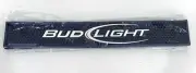 NEW Bud Light Blue Beer Rubber Bar Rail Drip Spill Mat Bar Man Cave Drink Nice!