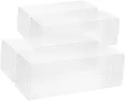 Abaodam 4pcs Clear Golf Storage Box Transparent Display Case for Golf Anti-Scratch Design Portable and Convenient Storage