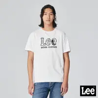 在飛比找樂天市場購物網優惠-Lee 大LOGO短T 男 Modern 白LB302002