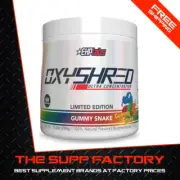 Ehplabs OXYSHRED 60 serve GUMMY SNAKES | Fat Burner EHP Labs Weight Loss SALE!!!