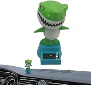Solar Car Dashboard Bobble Toy - Auto Swinging Ornament for Vehicle Decor | Cute Rocking Figure Powered by Sunlight, Fun Motion Toy for Desk Display or Car Dashboard, No Battery Needed, Light Activate