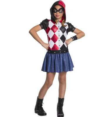 DC Superhero Harley Quinn Child Halloween Costume