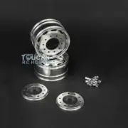 Metal Front Hub C for 1/14 RC LESU DIY Tractor Truck Model Flange Axle