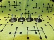 4 - NEW Table Base Glides Feet Herman Miller Eames Segmented Contract Universal
