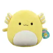 Squishmallows Fuzzamallows Treyton Yellow Axolotl 12" PLUSH TOY BRANDNEW TAGS