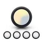 4 Pack Dimmable LED Disc Light, 3000K/4000K/5000K Selectable Surface Mount Ce...