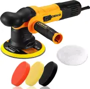 Car Buffer Polisher, 6 Inch Dual Action Orbital Buffer Polisher, 6 Variable Spee