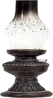 Oil Lamps Kerosene Lamp Living Room Kitchen Bedroom Home Decor Oil Lamp Nostalgic Vintage Retro Glass Lamp Shade Hurricane Lamp Desktop Churches
