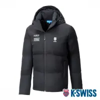 在飛比找momo購物網優惠-【K-SWISS】羽絨外套 Down Jacket-男-黑(