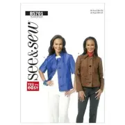 Butterick Patterns B5701 Misses' Jacket, All Sizes