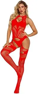 [Generic] Women's Pajamas Sexy Underwear Pajama Open Women Crotch Bodystockings Candy Underwear