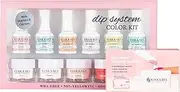Kiara Sky Dip System Colour Starter Kit - With Clear Coat