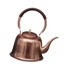 Tea Kettle 1L Wrapped Handle Kung Fu Teapot Copper Kettle for Induction/Gas