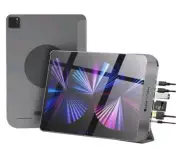 USB C Hub Case 7 in 1 For iPad Pro 12.9 - HDMI USB-C PD SD/Micro Reader & More