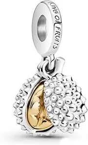 Pandora 925 Sterling Silver Pendant Diy Mmingyu Authenti Sterling Silver Bead Durian King of Fruit Dangle Charm Fit Fashion Women Bracelet Bangle Gift Jewelry