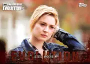 JESSIE (Alexandra Breckenridge) Walking Dead Evolution BROWN PARALLEL Base #83