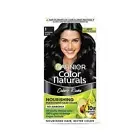 2x Garnier Color Naturals Hair Colouring Cream Shade 1 Natural Black, 70ml + 60g