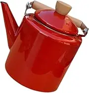 WATIIFUFU Tea Kettle with Comfortable Handle for Gas Stove Induction Cooker Design for Brewing Tea Mulled Wine Safe Stylish Kitchen Essential