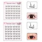 DIY Individual Cluster Eyelashes Glue Free False Eyelashes Women