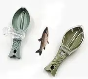 Fish Scaler Brush,Fish Skin Scraping Remover with fish Shape Design for Fast Cleaning fish