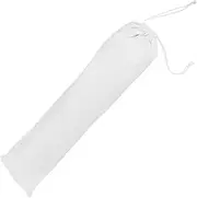 NOLITOY Carpet Mat Storage Bag Oxford Cloth Bag Bedding Bag Straw Mat Holder Bedding Holder Summer Sleeping Container Holder for Sleeping Mat Drawstring Bag Drawstring Pouch Tent Bag White