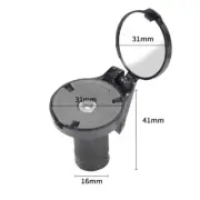 Newest Road Bike Cycling Handlebar Plug Rear View Mirror Bicycle Accessory UK~