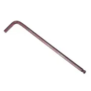 6mm Ball End Hex Key Wrench L Shaped Extra Long Arm S2 Steel Repairing Tool