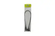 Deluxe Wire Trace Crane Swivel+ Coastlock Snap 18 Inch X 80lb