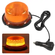 Amber LED Recovery Light Bar 12 /24v Flashing Beacon Truck Light Magnetic Strobe