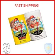 Cajun Two Step Cajun Seasoning by StaleKracker Variety Bundle - 2 pck, Original