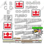 Fits Terex SS-836 Turbo Decal Kit Telehandler - 7 YEAR OUTDOOR 3M VINYL! +BONUS!