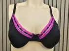 Baci Lingerie Ladies Lace Soft Underwire Bra size 14B 36B Colour Black