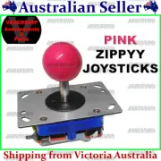 ZIPPYY Joystick – 2-4-8 WAY (Short Stick) (PINK) ARCADE or MAME