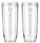 Nutri Ninja Blender 32oz large Cup Replacement Only .NO BLADES. 2-cups only.