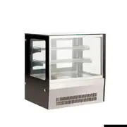 Bonvue Counter Top Square Glass Cold Food Display - Countertop Display Fridges (GN-660RT) - GN-660RT