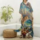 Lighthouse Kaftan Dress Festival Caftan Goddess Travel Cliff New England Montauk