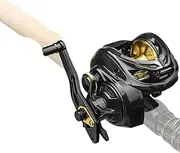 LLEIIshen Baitcasting Reel 6.3:1 All Metal Line Cup Magnetic Brakes Fishing Reel 16 KG Max Drag Outdoor Fishing Accessories/1557